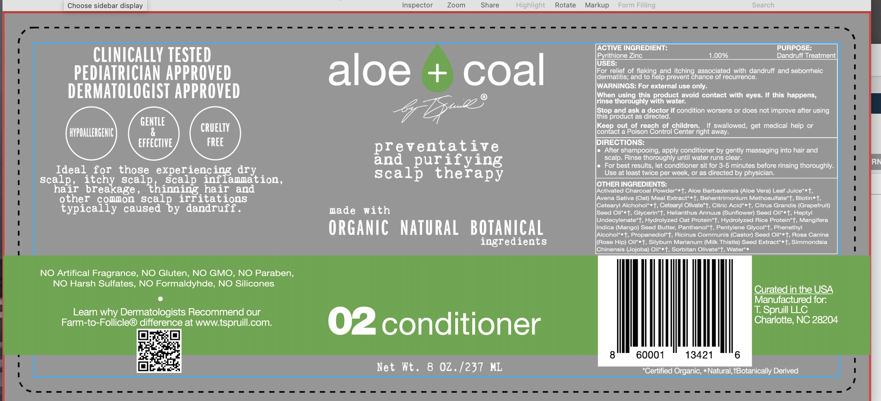 Aloe Coal By T Spruill